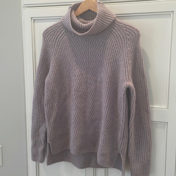 Madewell Sweaters - Madewell Lavender Mercer Turtleneck